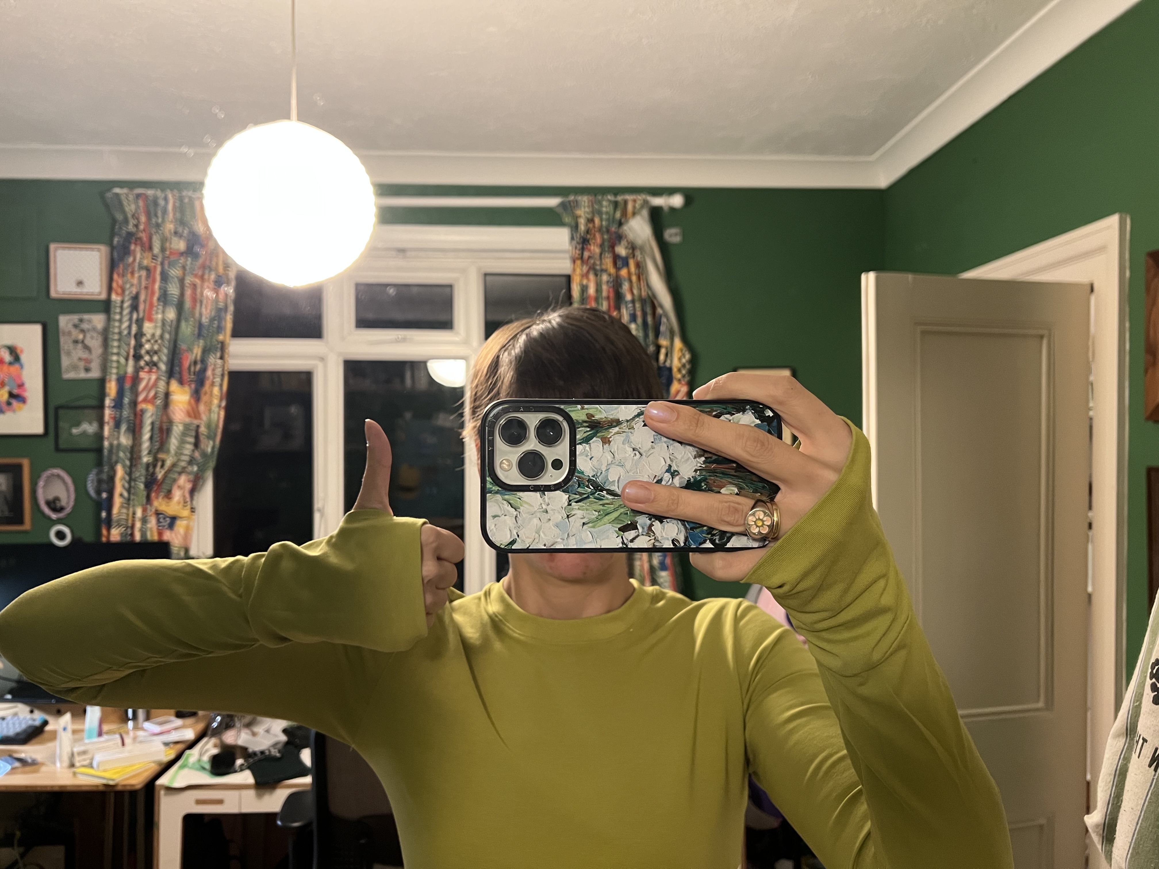 Me in my new top