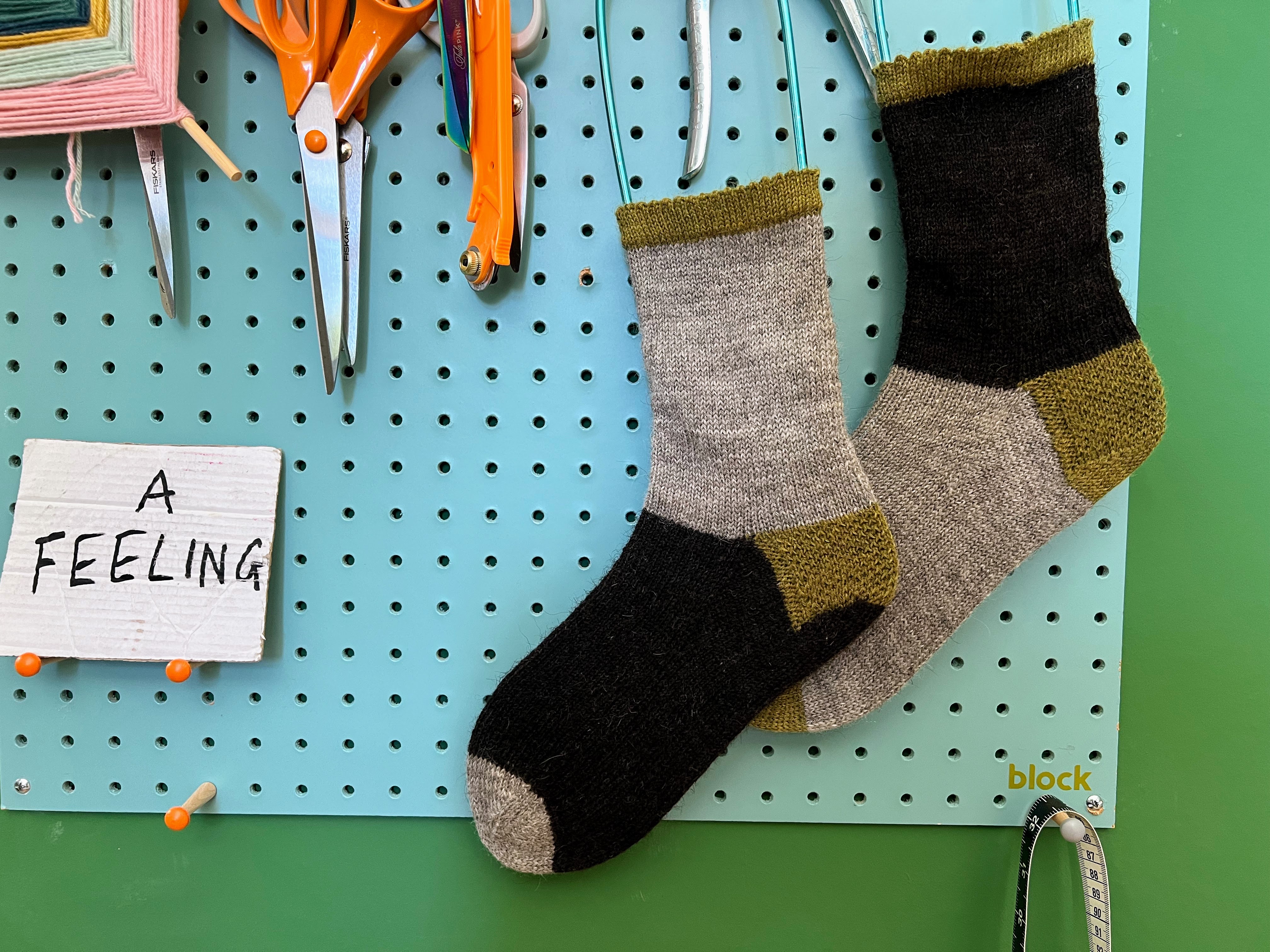 Finished socks