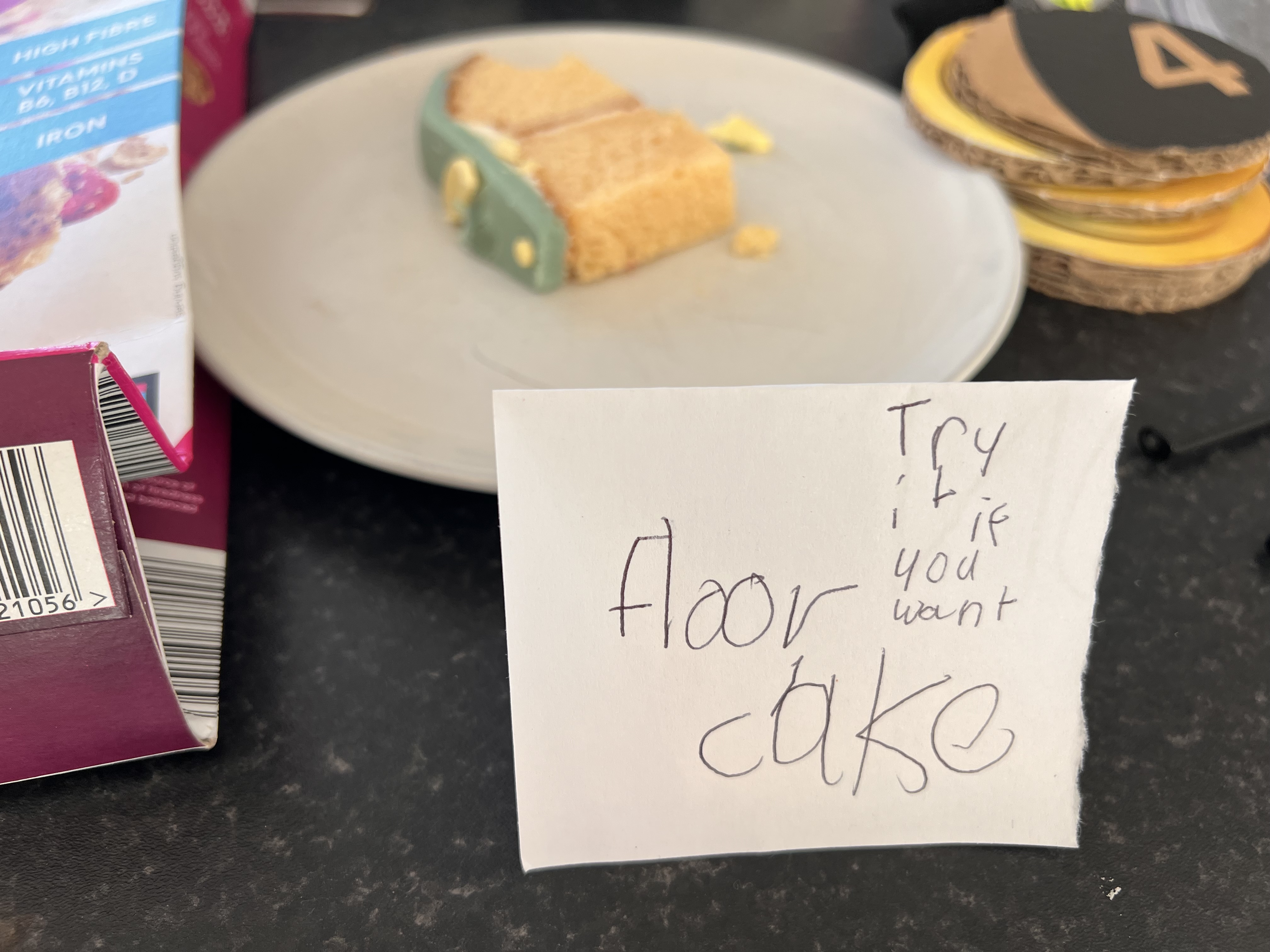 Floor cake