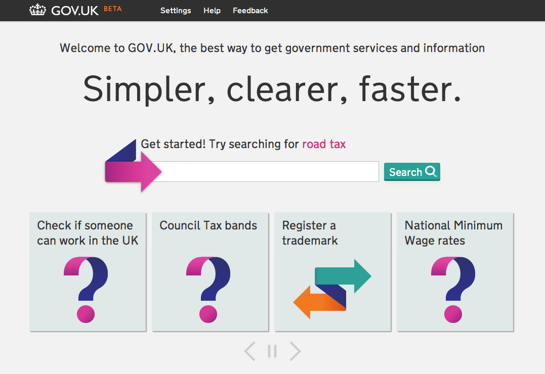 GOV.UK beta